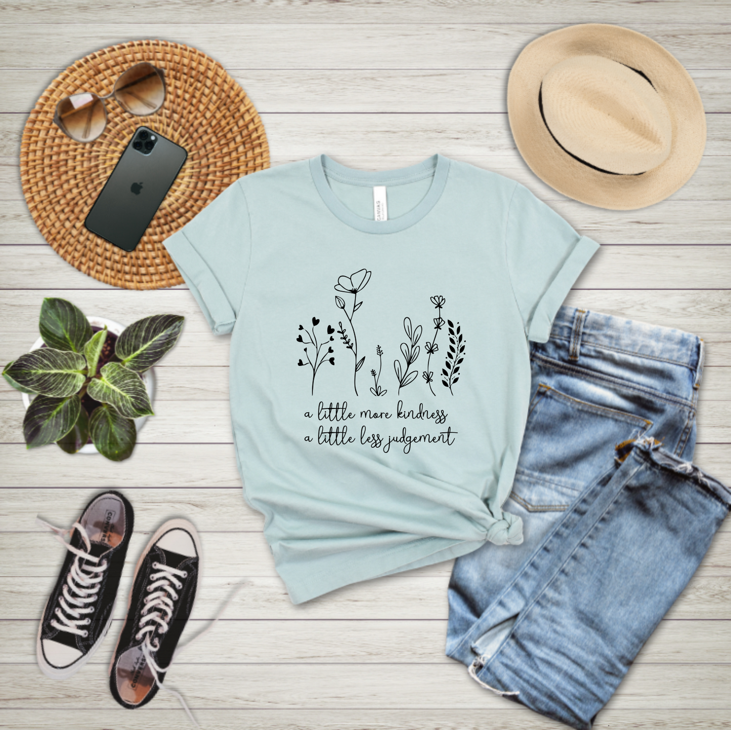 A Little More Kindness, A Little Less Judgement - T-shirt