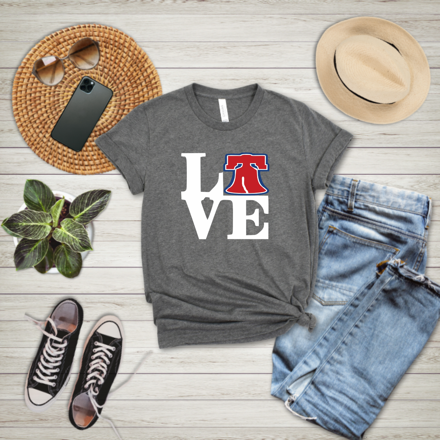 Phillies "LOVE" T-shirt