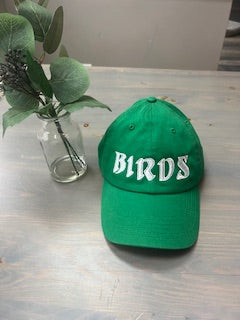 Philadelphia Eagles "BIRDS" Kelly Green - Dad Hat