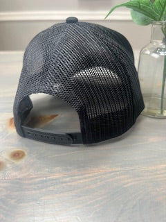 Retired Hot Girl - Black Trucker Hat