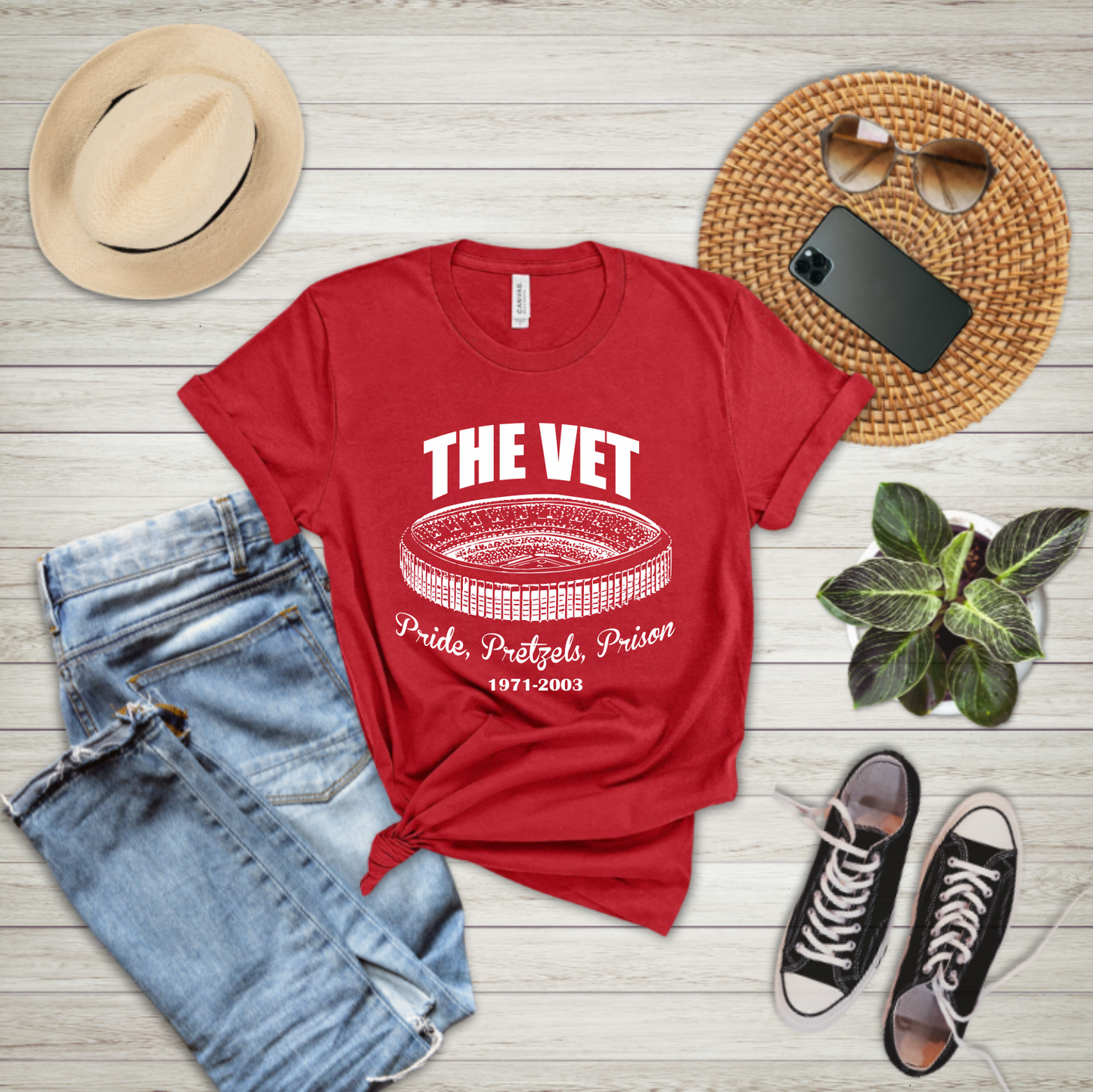 The Vet - Veteran's Stadium T-shirt