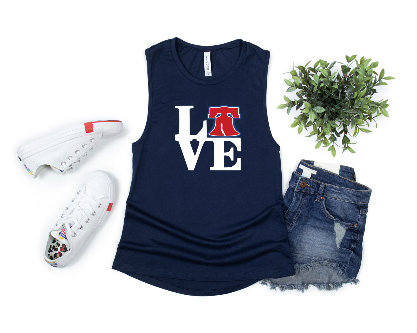 Phillies "LOVE" Muscle Tank
