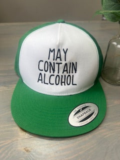 May Contain Alcohol - Snapback Trucker Hat